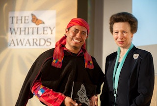 Carlos Vasquez Almazan and HRH