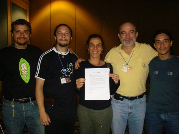 Bernal, Luis and Rodrigo with RELCOM colleagues