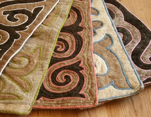 SLT Embroidered rugs