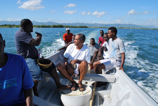 Jean Wiener with Fishermen
