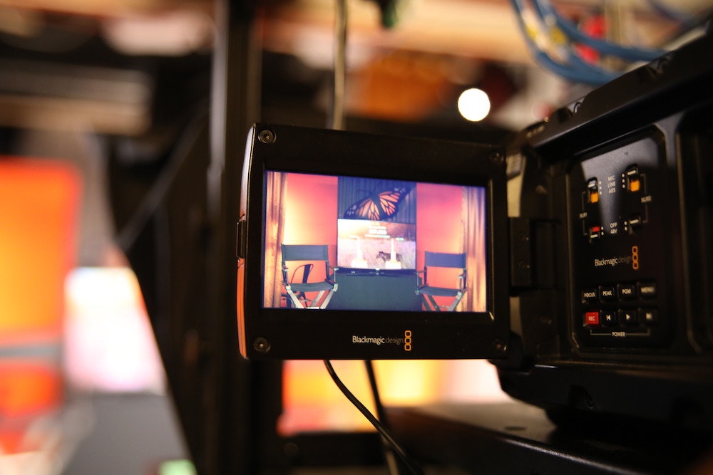 Backstage at the 2020 Whitley Awards