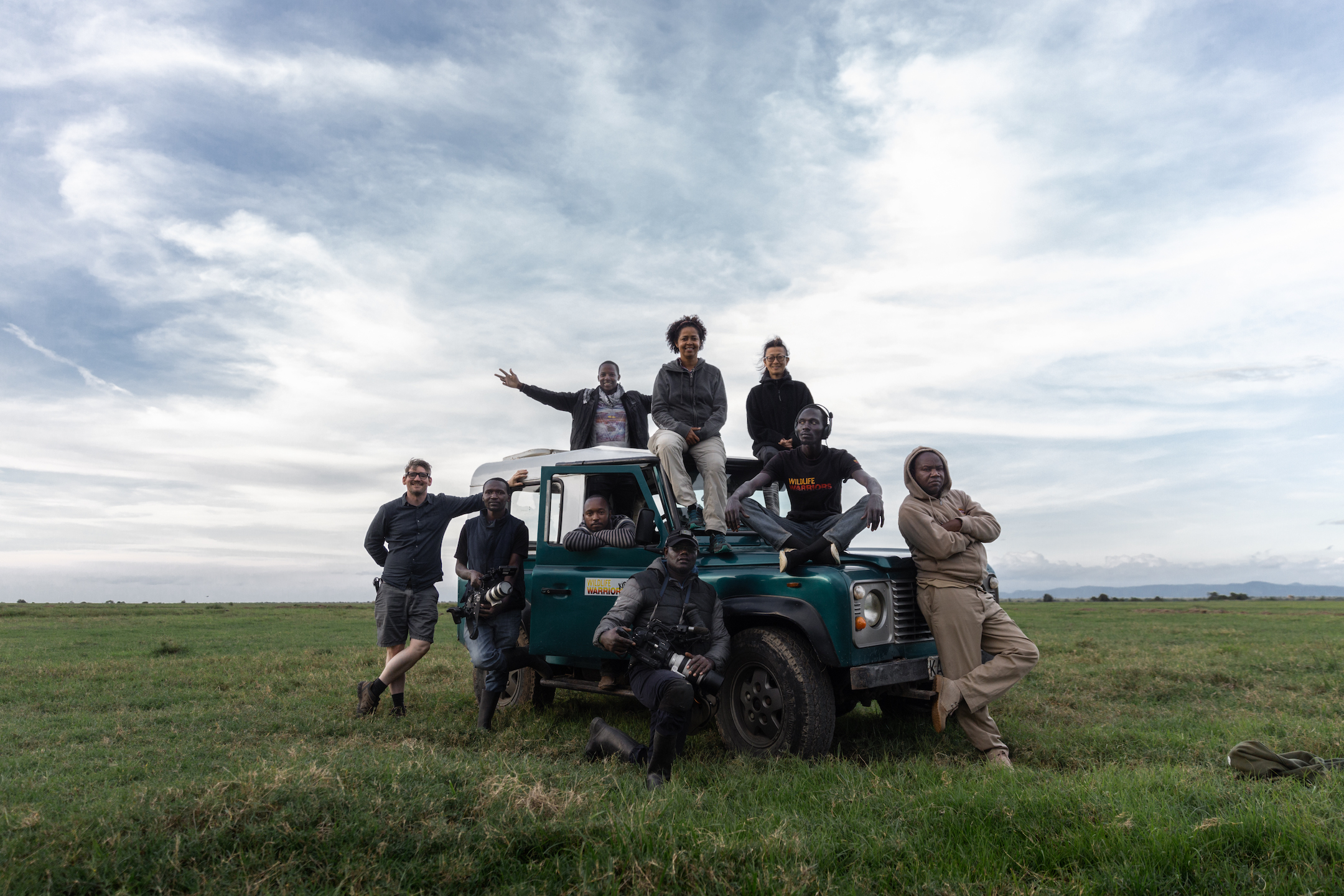 Wildlife Warriors team CREDIT Johann Vorster