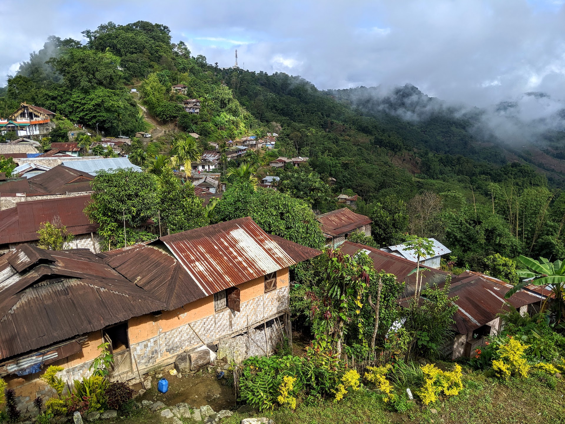 Yaongyimchen village in Nagaland CREDIT Bolingbroke Kent
