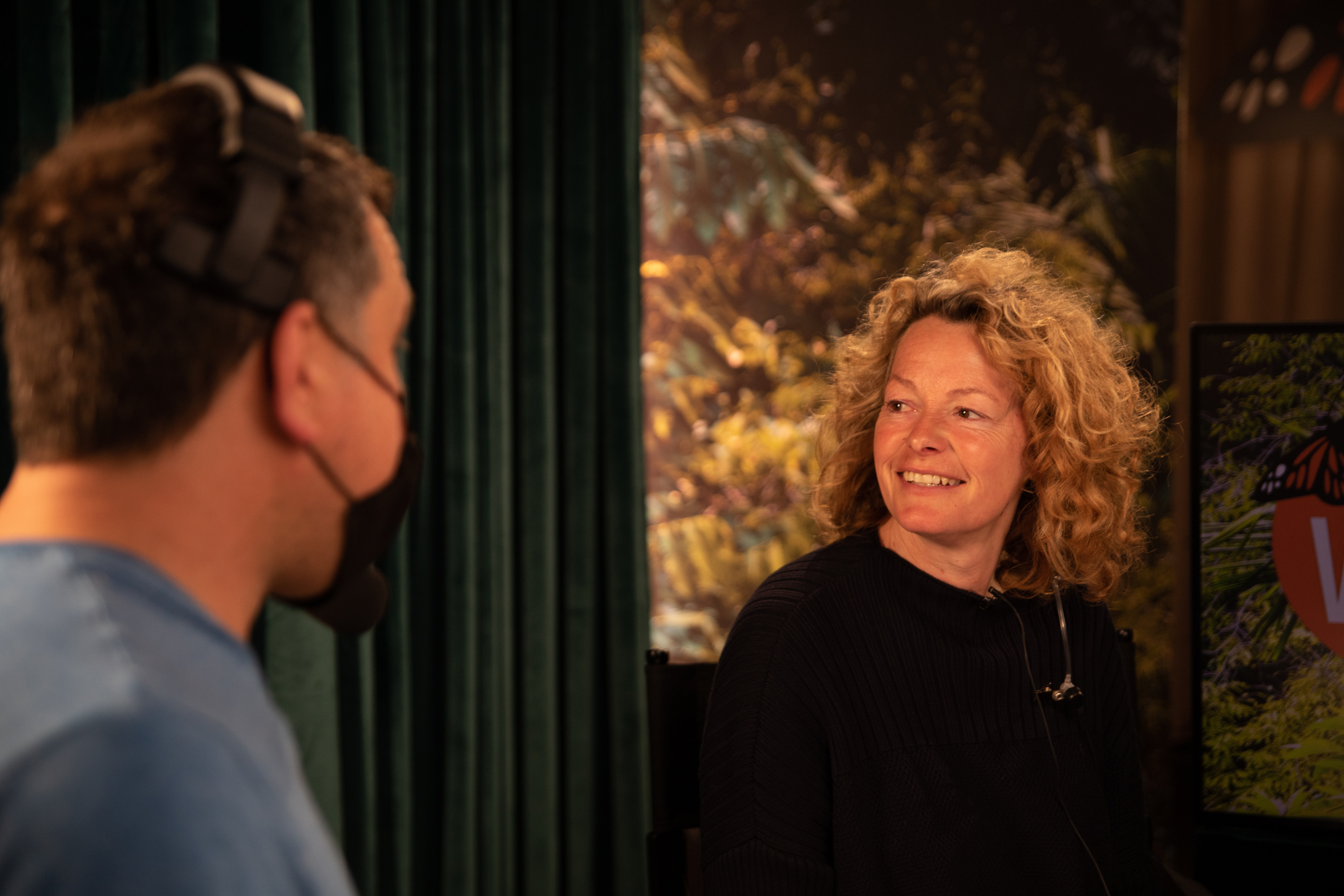 WFN Ambassador, Kate Humble, in rehearsals