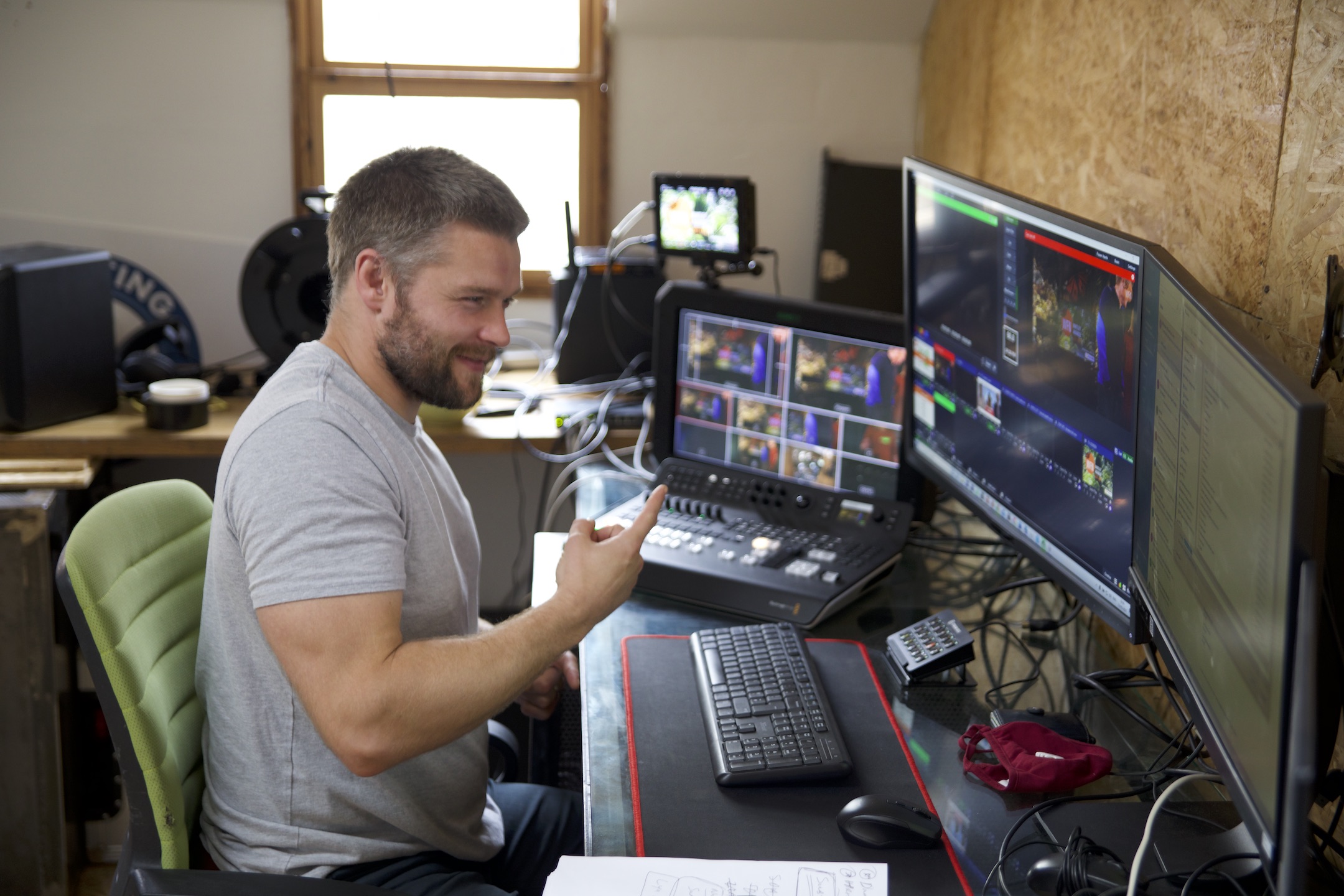 The control room