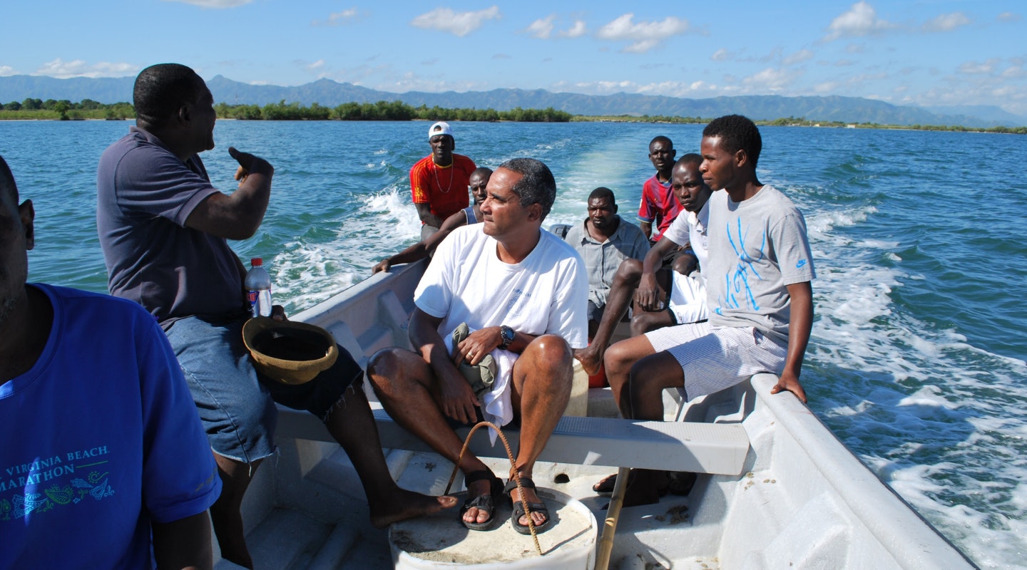 Whitley_Award_winner_Jean_Wiener_Marine_Patrolling_In_Haiti