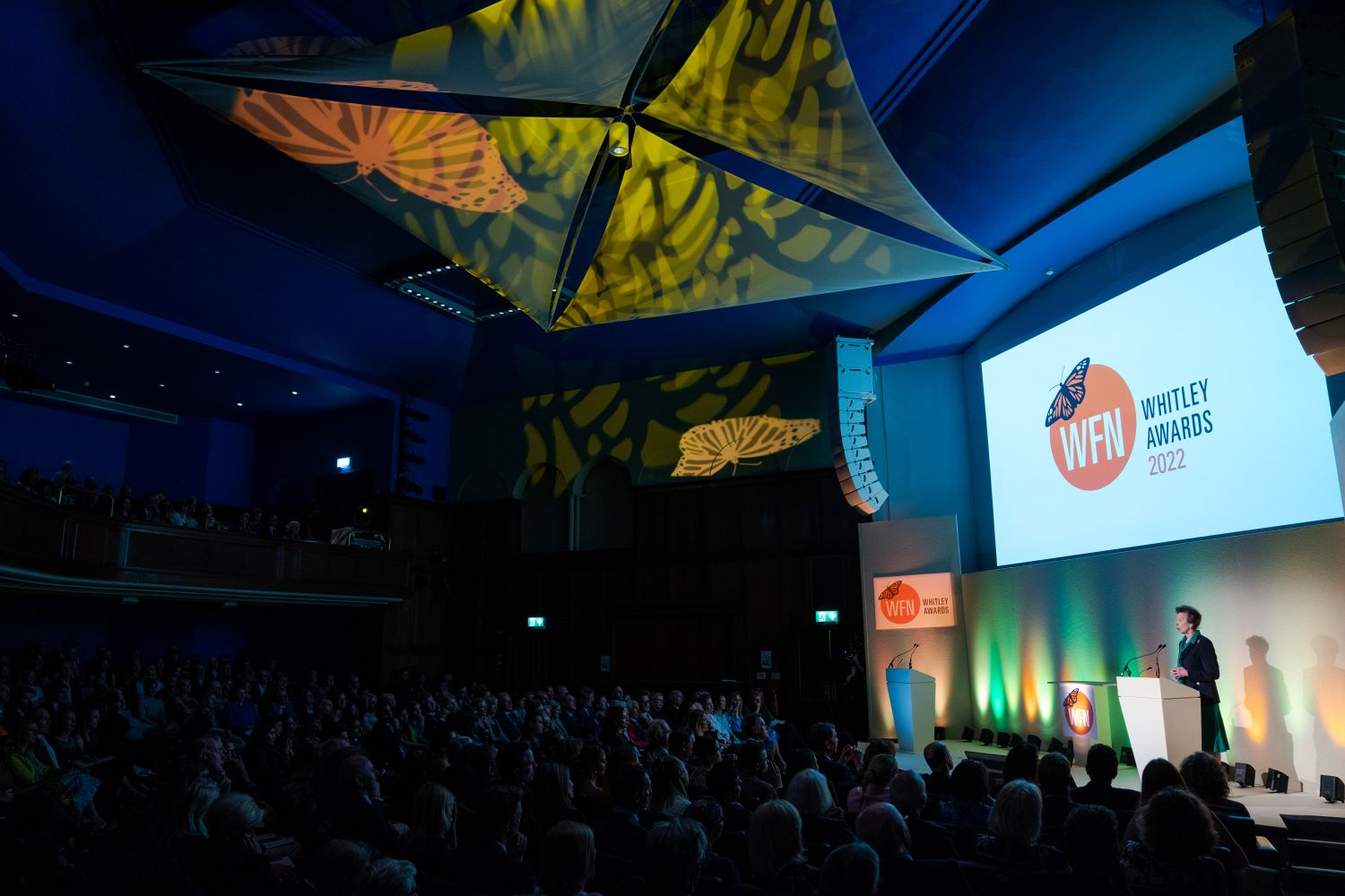 WFN Patron, HRH The Princess Royal, spoke about the impact of the Whitley Awards