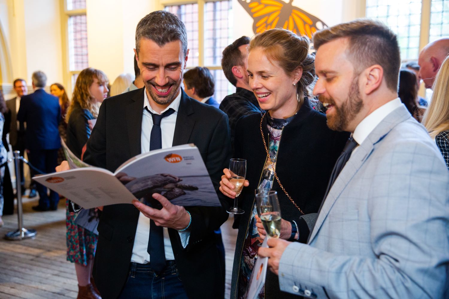 Our ceremony booklets introduce the winners with photographs of, and information about, their work