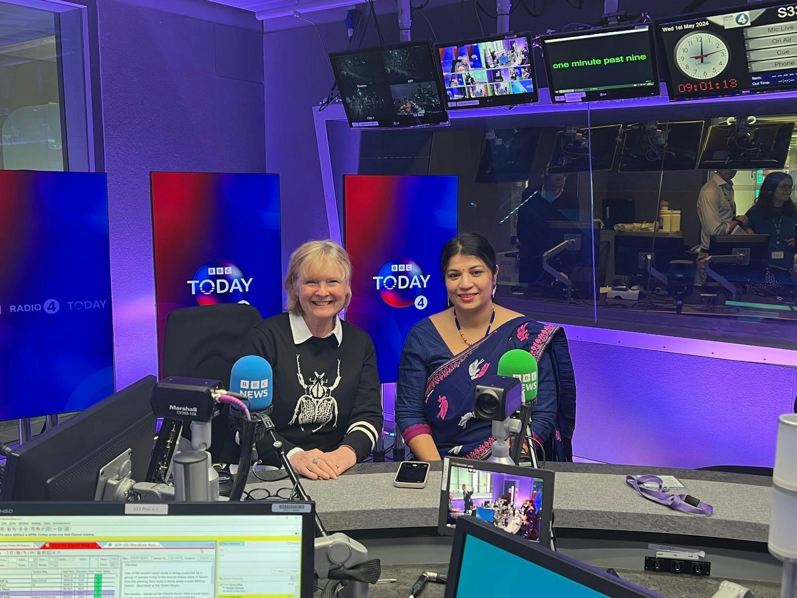 Purnima spoke to Martha Kearney live on BBC Radio 4’s Today programme about her reaction to winning this years Gold Award, worth £100,000 in project funding.