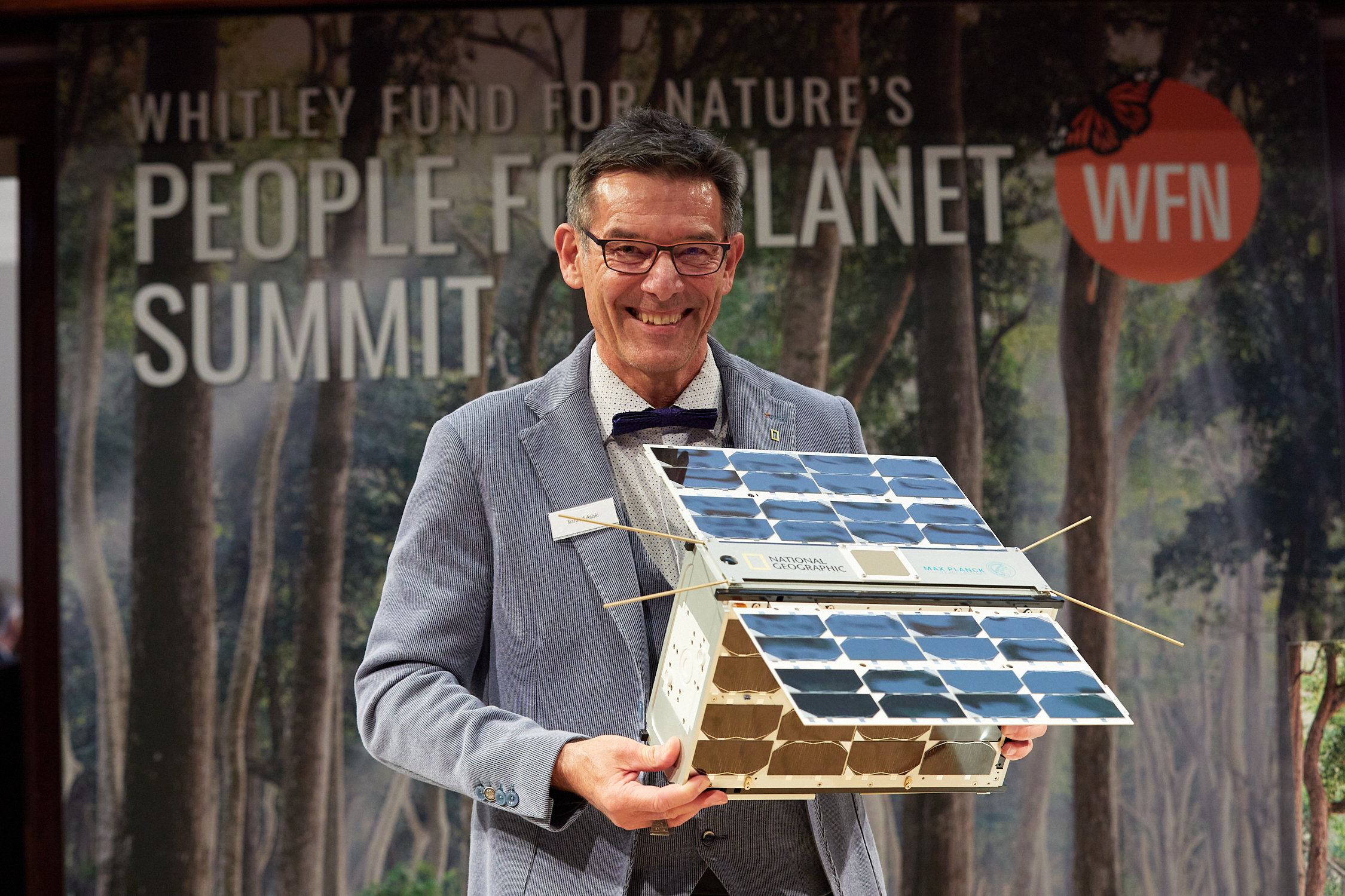 Professor Martin Wikelski at the People for Planet Summit