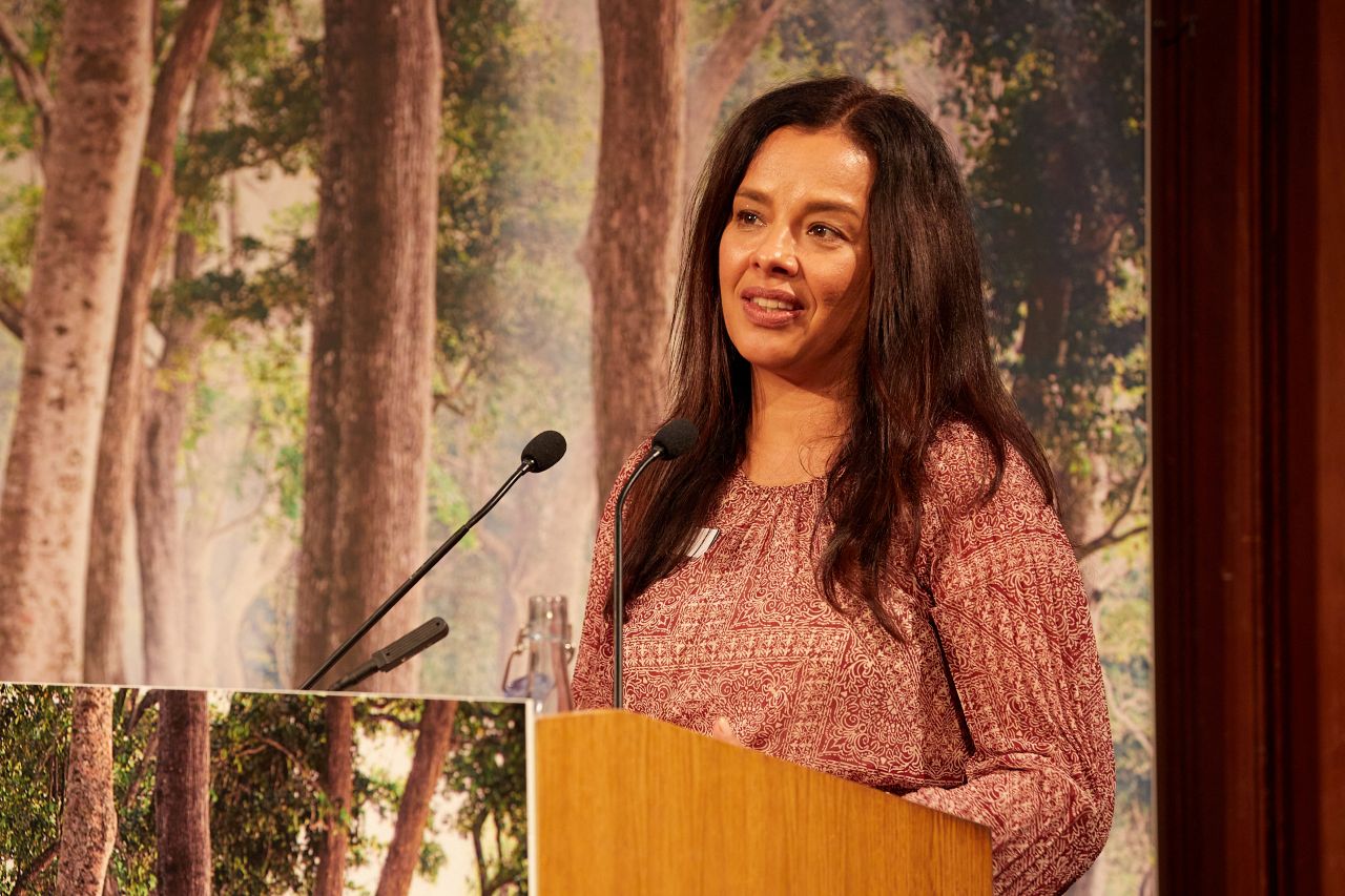 People for Planet Summit panel with host Liz Bonnin