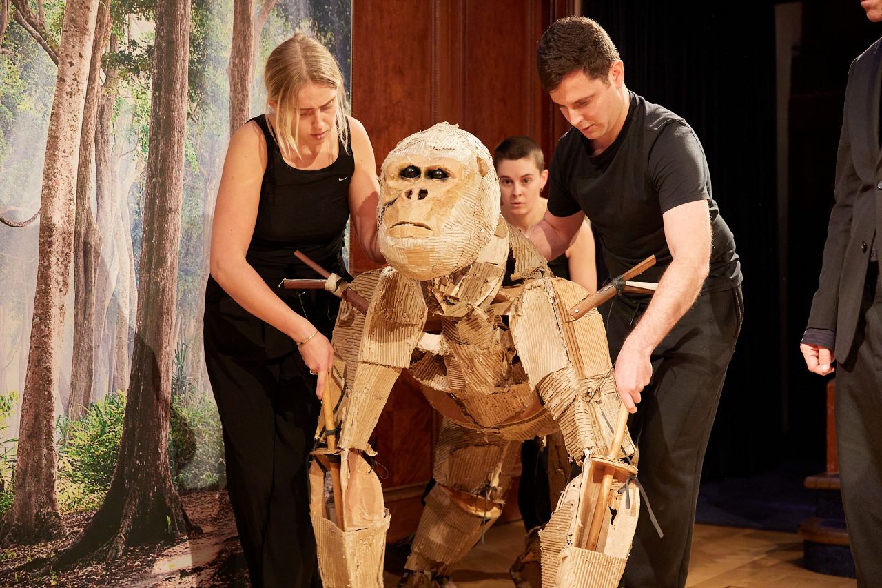 People for Planet Summit THE HERDS Gorilla puppet
